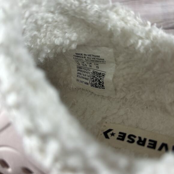 Converse Chuck Taylor All Star Play Lite CX Youth Size 13 Shoes Sherpa Easy-On - Picture 11 of 11